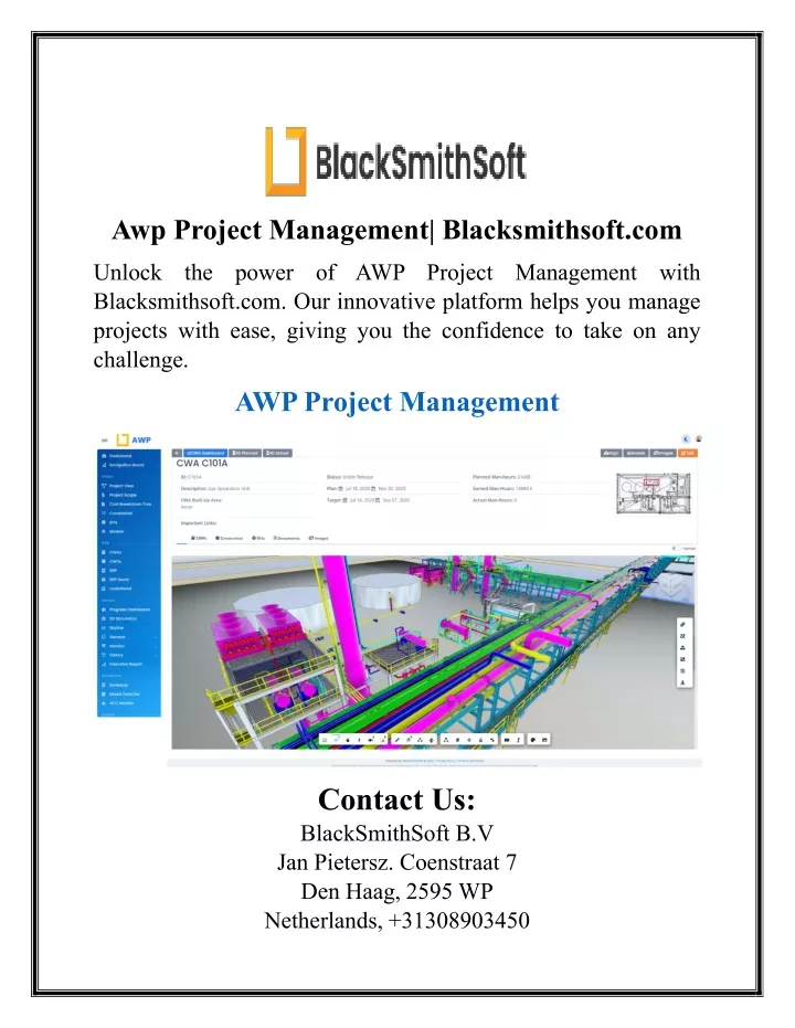 awp project management blacksmithsoft com