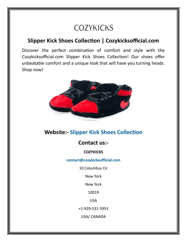 slipper kick shoes collection cozykicksofficial