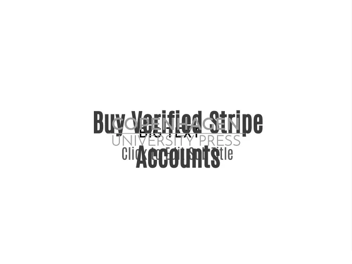 buy verified stripe