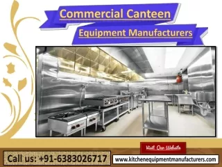 Commercial Canteen Equipment Manufacturers Chennai, Trichy, Madurai, Bangalore, Andhra, India, Vellore, Pondi