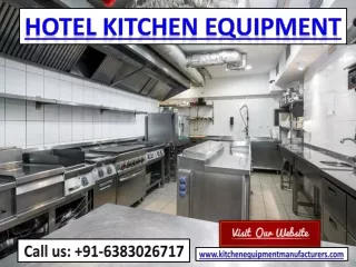 Hotel Kitchen Equipment Manufacturers Chennai, Trichy, Madurai, Bangalore, Andhra, India, Vellore, Pondi