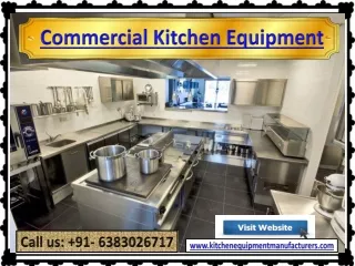 Commercial Kitchen Equipment Manufacturers Chennai, Trichy, Madurai, Bangalore, Andhra, India, Vellore, Pondi