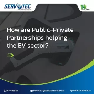 How are Public-Private Partnerships helping the EV Sector