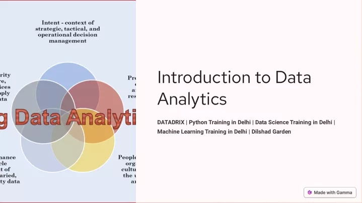 PPT - Data Analytics PowerPoint Presentation, free download - ID:12799824