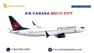 How to Book Multi City Flights on Air Canada?