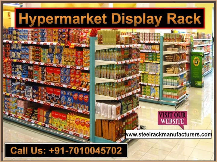 hypermarket display rack