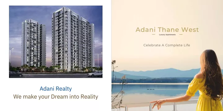 adani thane west luxury apartments