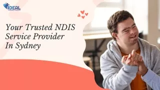 Your Trusted NDIS Service Provider In Sydney