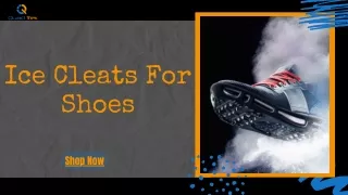 ice cleats for shoes