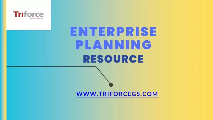 enterprise planning
