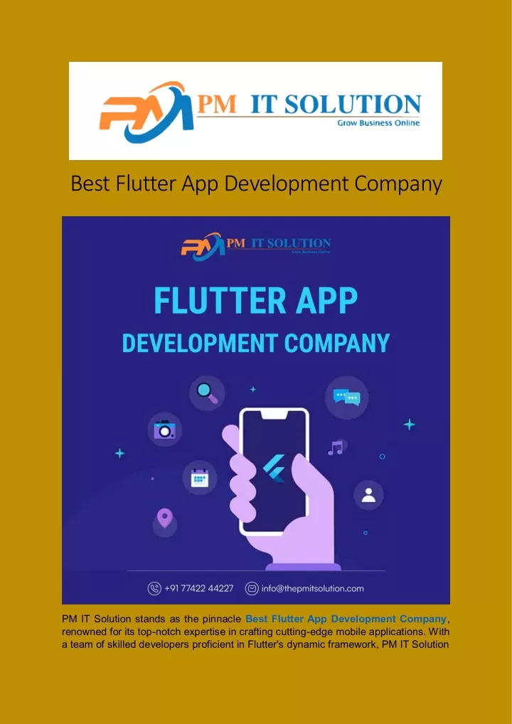 best flutter app development company