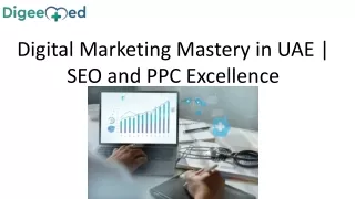 Digital Marketing Mastery in UAE SEO and PPC Excellence