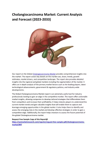 cholangiocarcinoma market current analysis