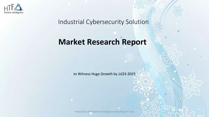 industrial cybersecurity solution market research report