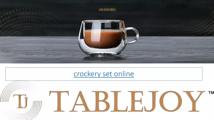 crockery set online