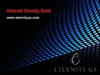 Captivating Emerald Eternity Band Selection - www.eternityus.com