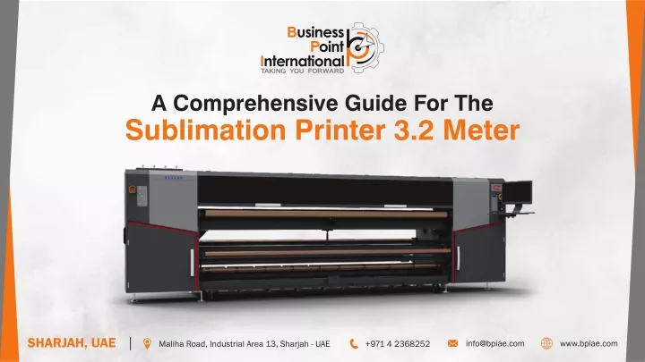 a comprehensive guide for the sublimation printer