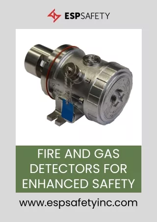 Fire and Gas Detectors for Enhanced Safety