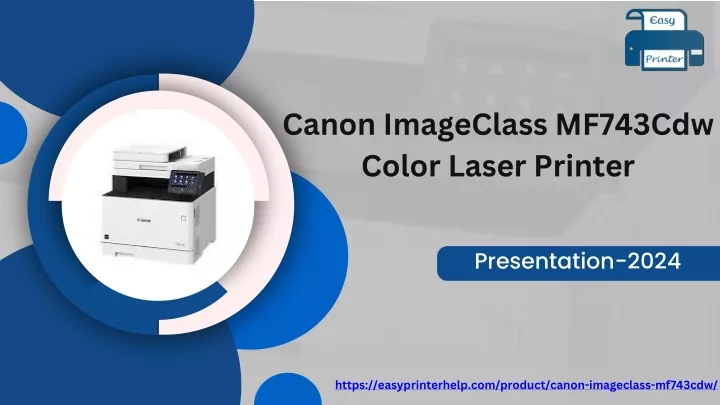 canon imageclass mf743cdw color laser printer