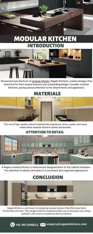 modular kitchen introduction