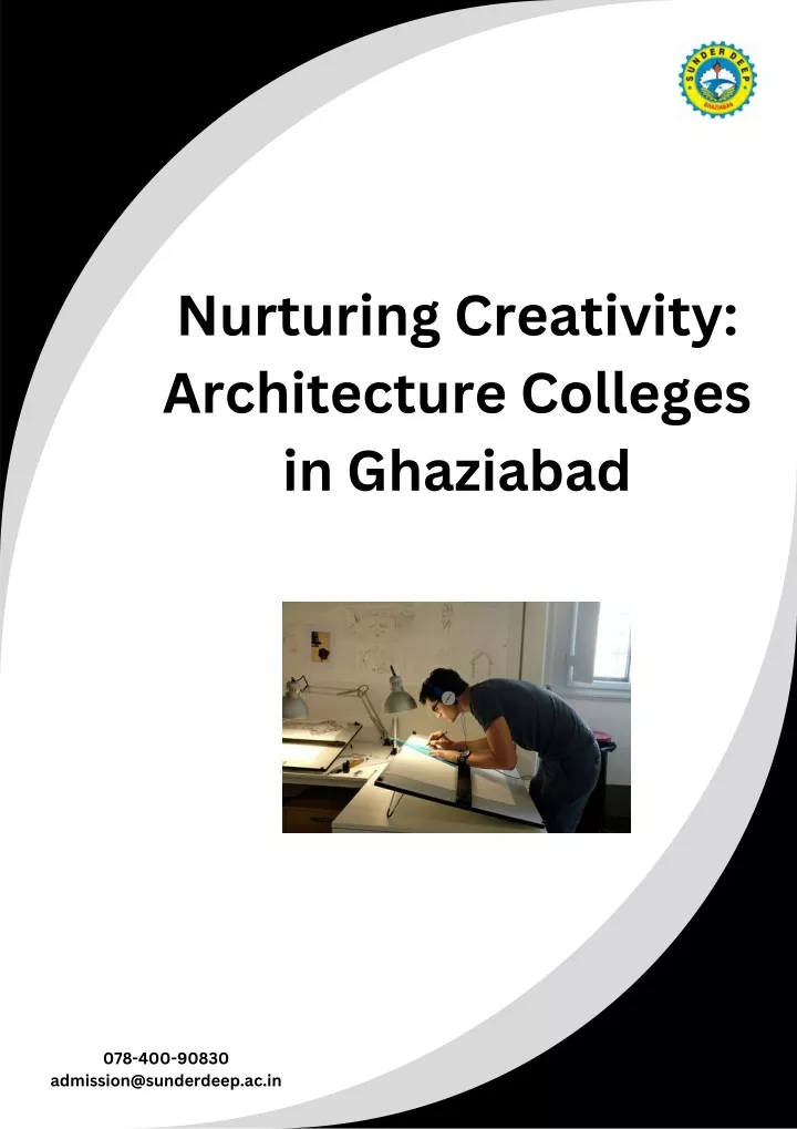 nurturing creativity architecture colleges