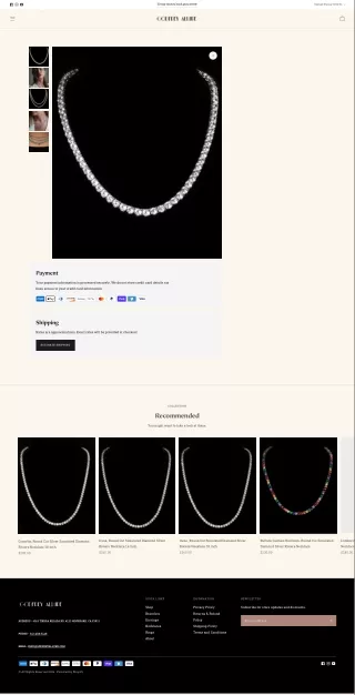 Cornelia Rviere Necklace 16 inch.