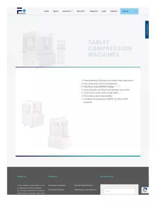 Tablet Compression and Coating Machine | Metal Detector for Capsule Filling