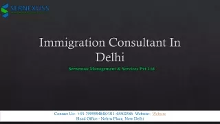 Immigration consultant in Delhi