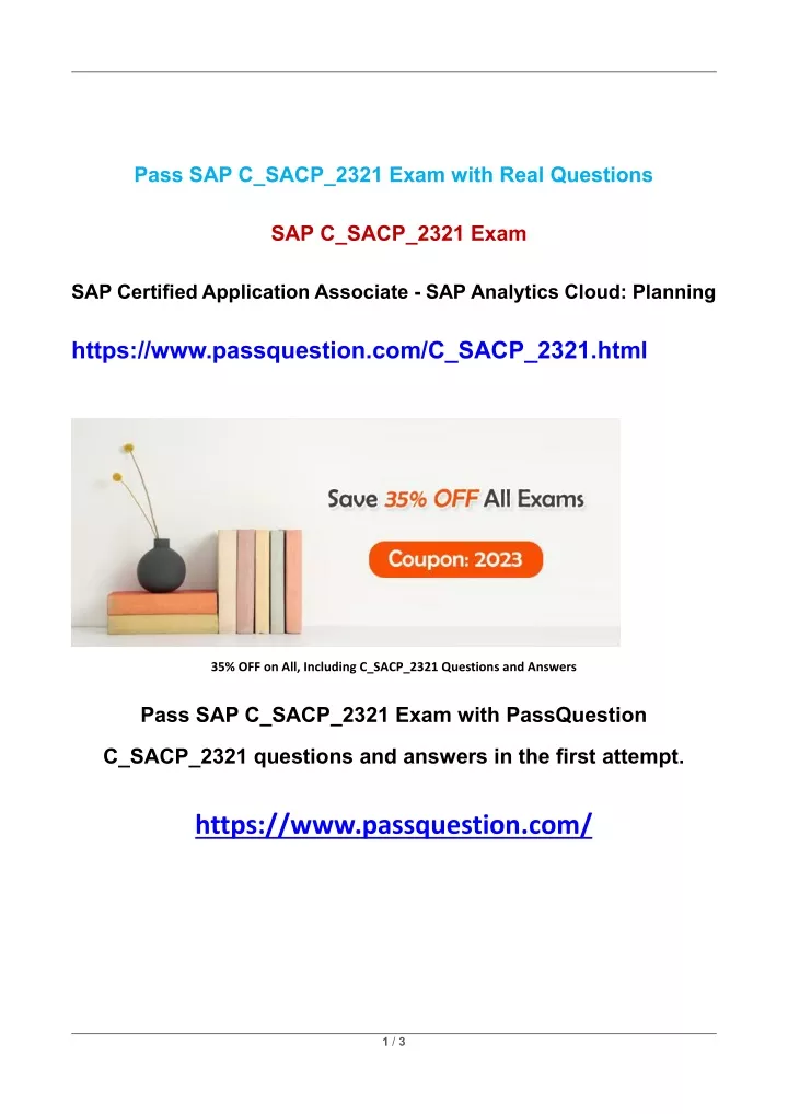 pass sap c sacp 2321 exam with real questions