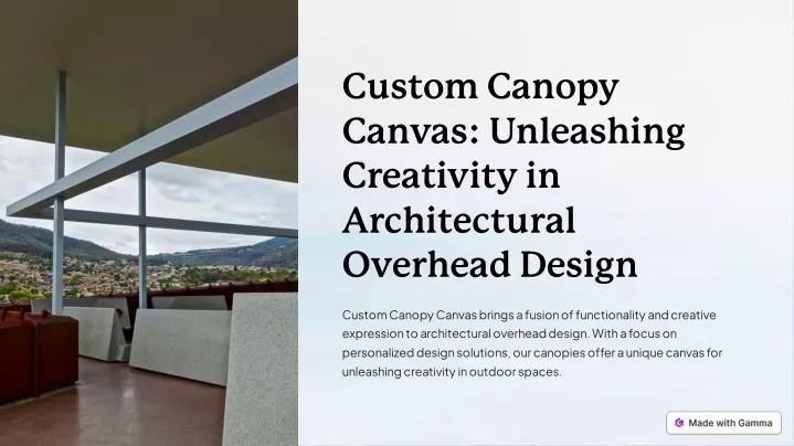 custom canopy canvas unleashing creativity