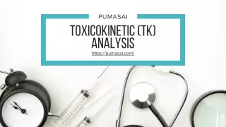 Toxicokinetic (TK) Analysis