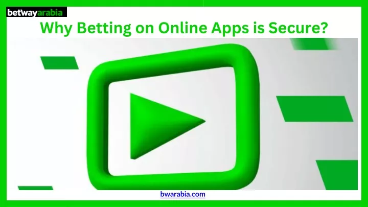 why betting on online apps is secure