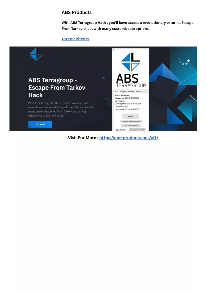 abs products