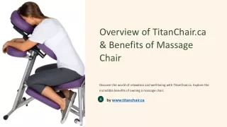 Overview-of-TitanChairca-and-Benefits-of-Massage-Chair