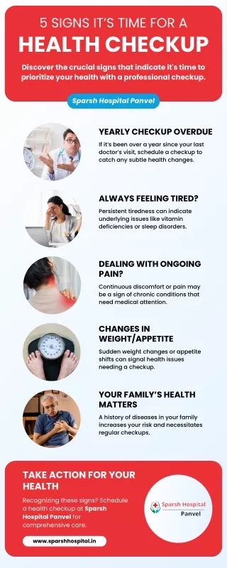 5 Signs It’s Time for a Health Checkup