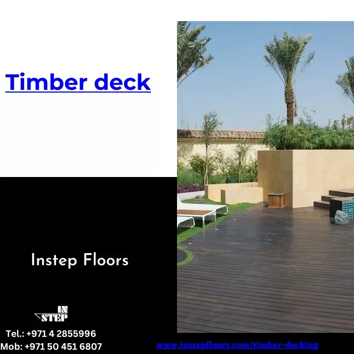 timber deck