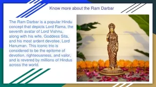 Buy Ram Darbar Idol Online in India at Lowest PriceUntitled presentation (2) (1)