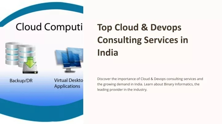 top cloud devops consulting services in india