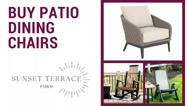 buy patio dining chairs