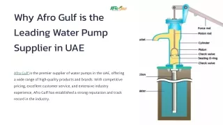 Why-Afro-Gulf-is-the-Leading-Water-Pump-Supplier-in-UAE.pptx