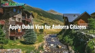 Apply Dubai Visa for Andorra Citizens