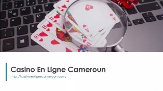 casino en ligne cameroun