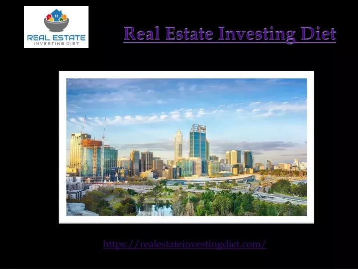 real estate investing diet