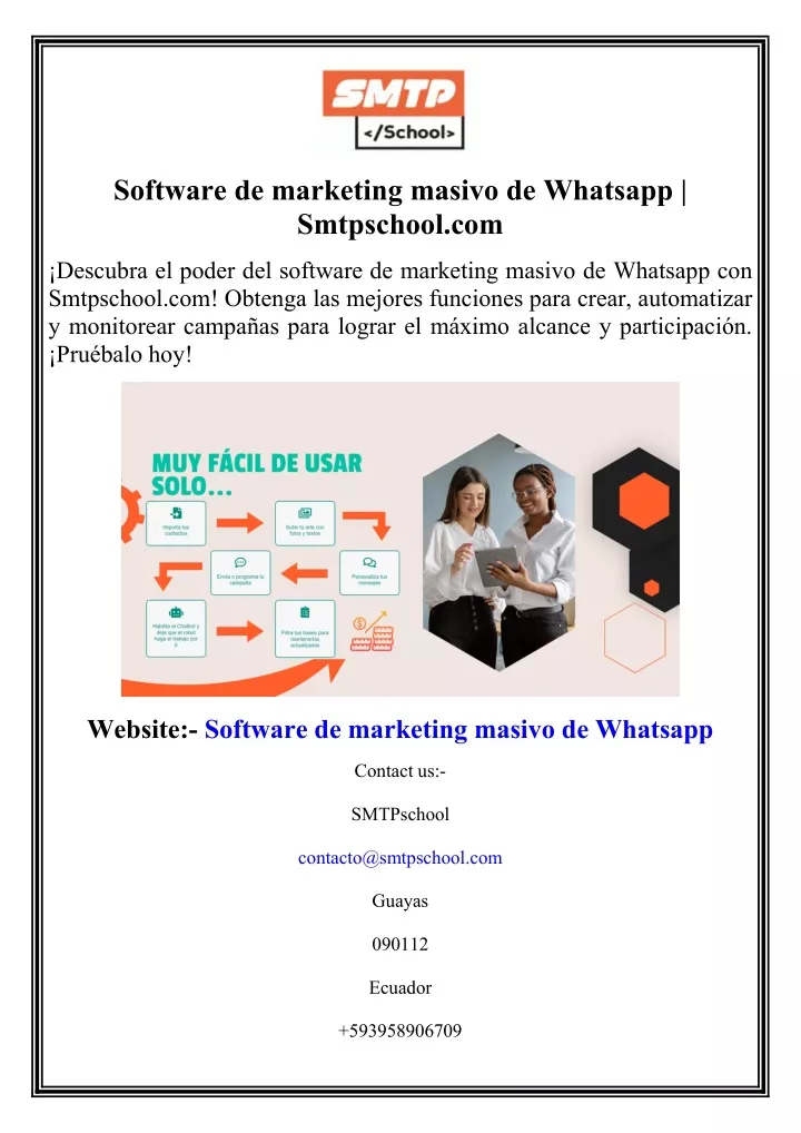 software de marketing masivo de whatsapp