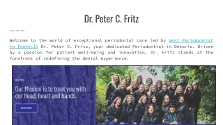 Periodontist in Fonthill