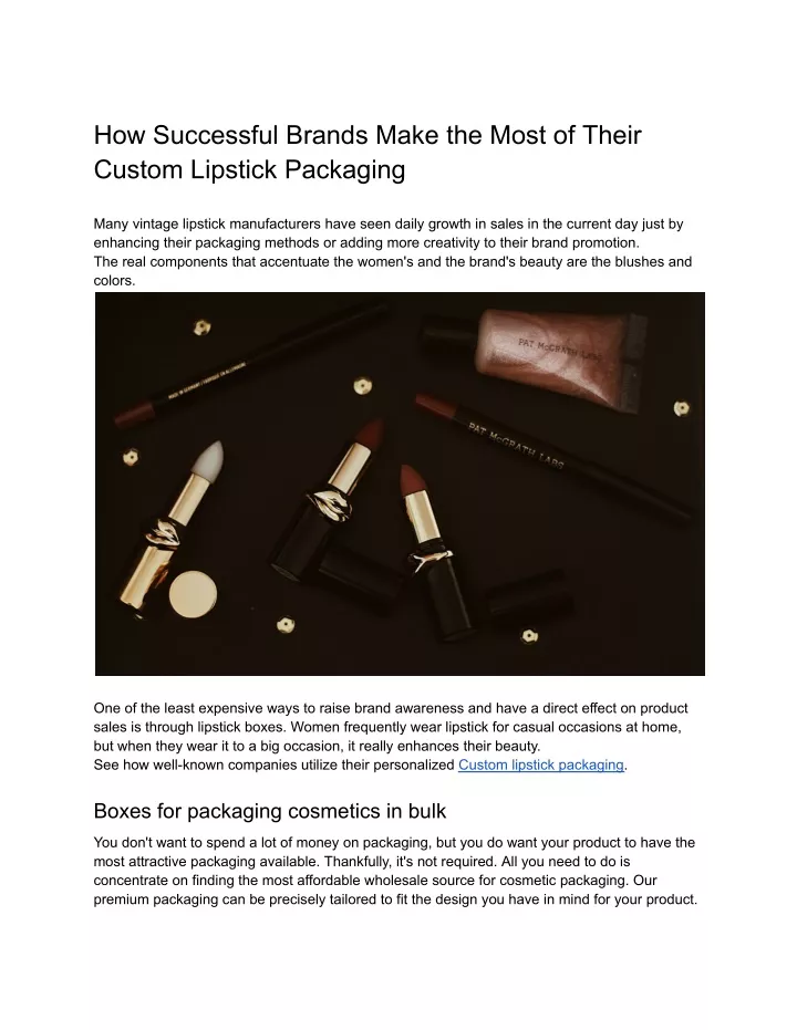 how successful brands make the most of their