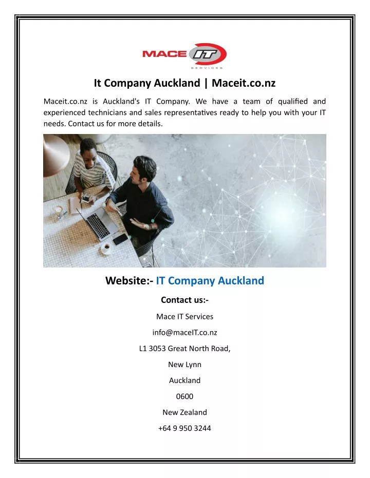 it company auckland maceit co nz