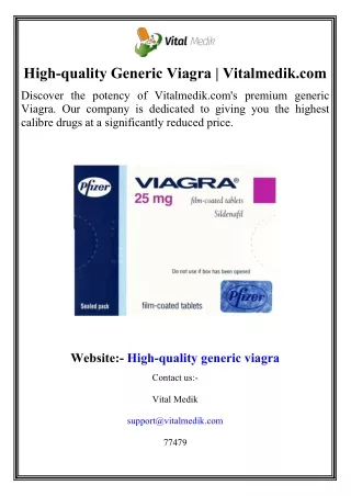 high quality generic viagra vitalmedik com