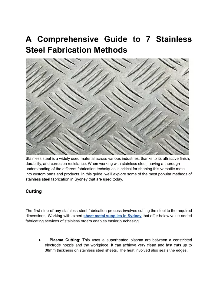 a comprehensive guide to 7 stainless steel