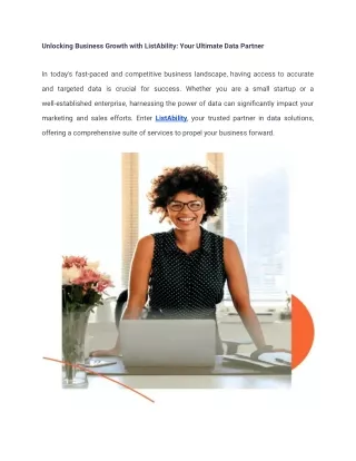 unlocking business growth with listability your